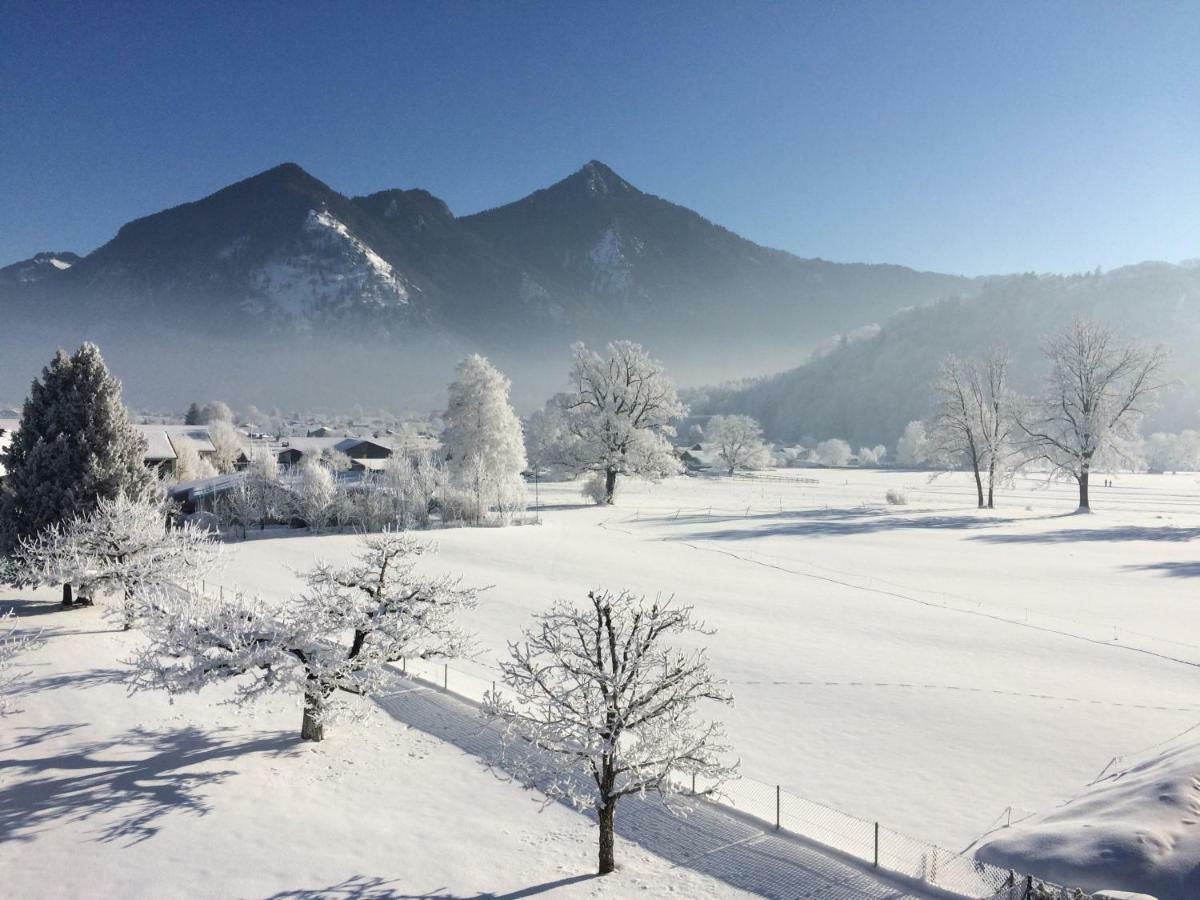 5-Sterne Active Ferienwohnung Chiemgau Marquartstein Buitenkant foto